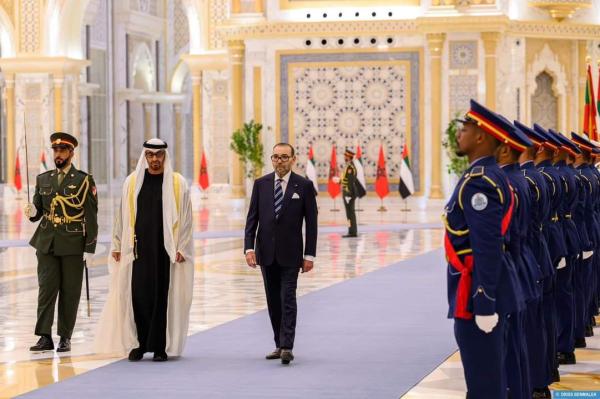 على انفراد..الملك محمد السادس يجري مباحثات مع رئيس دولة الإمارات